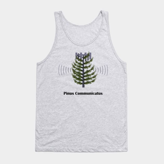 Cell Phone Tower Humor Tank Top by numpdog